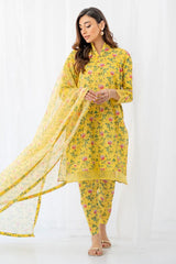 Lawn 3 Piece Printed Dress - 337