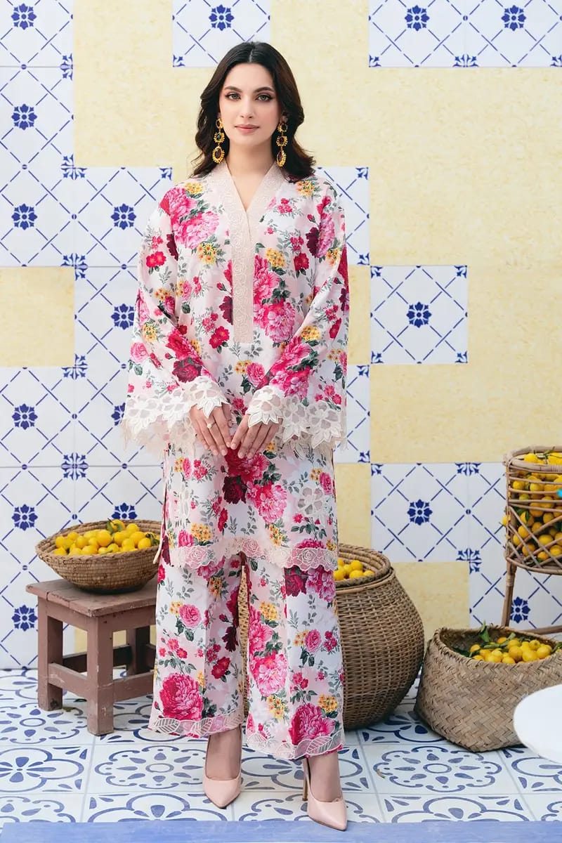 Lawn 3 Piece Printed Dress - 338