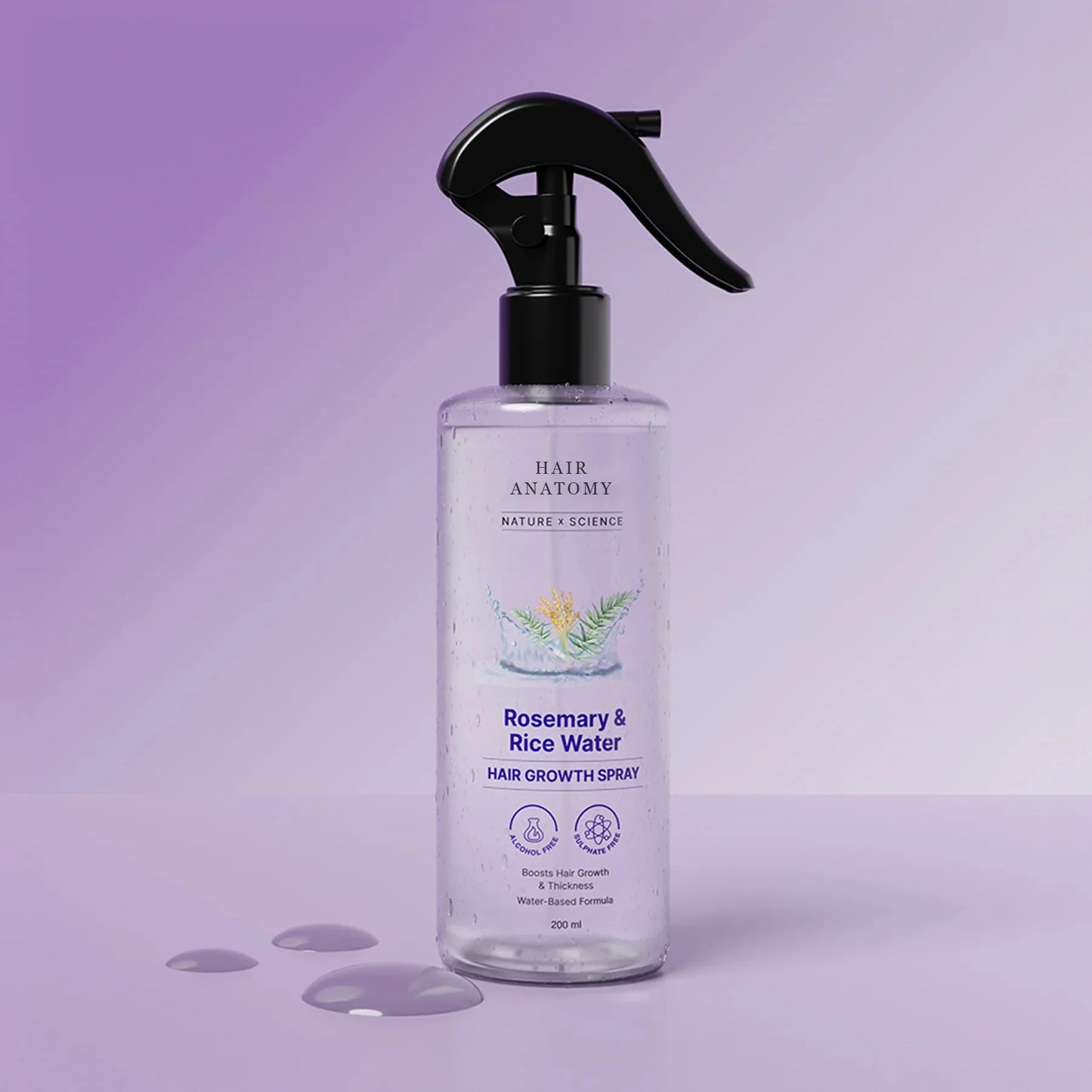 Rosemary & Rice Water Hair Growth Spray - 200ml