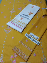 Lawn 2 Piece Embroidered Dress - 363