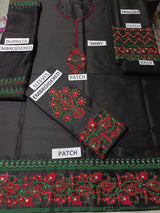 Lawn 3 Piece Embroidered Dress - 362