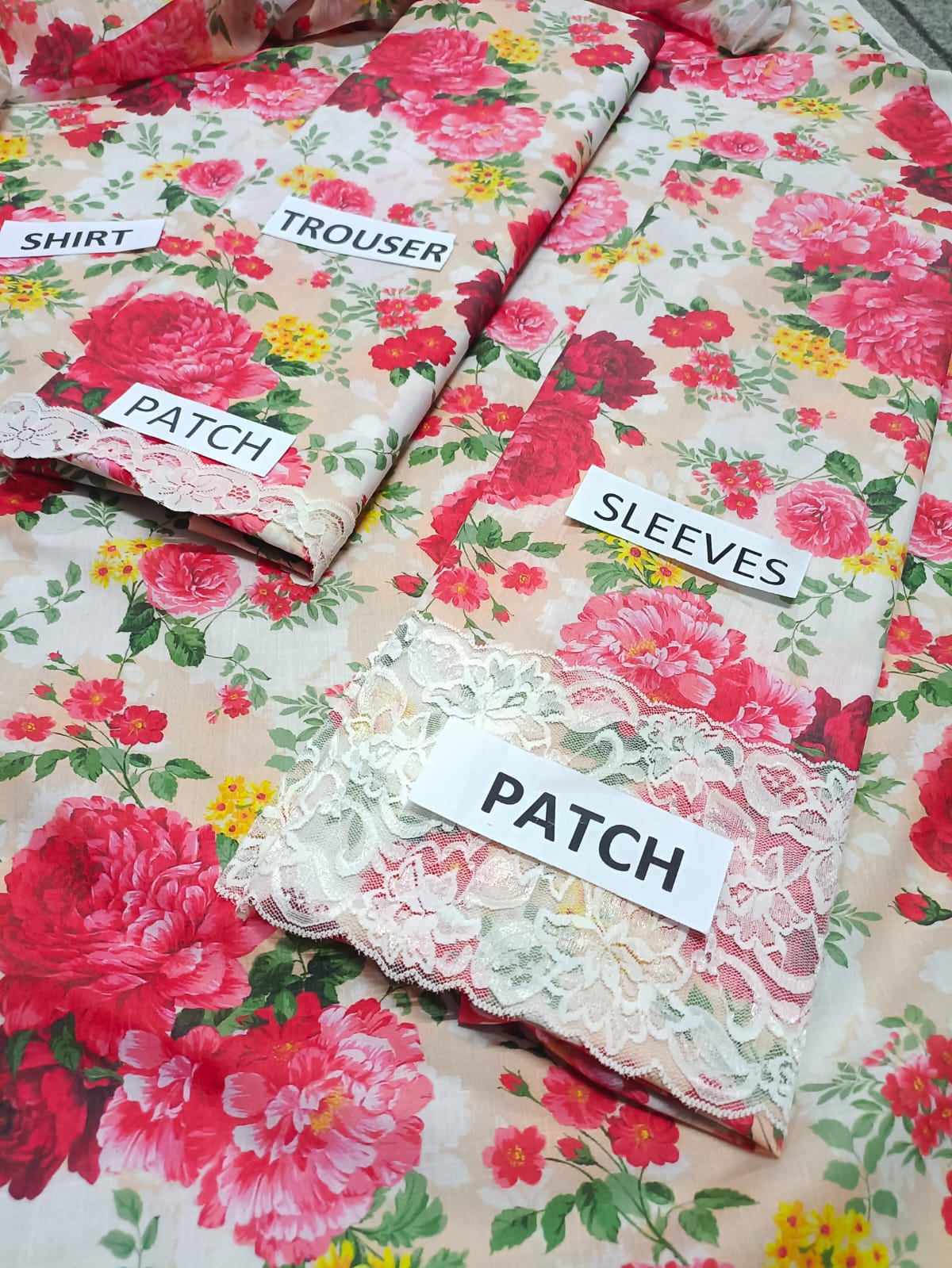 Lawn 3 Piece Printed Dress - 338