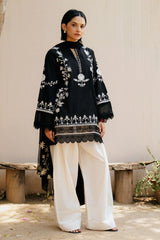 Lawn 3 Piece Embroidered Dress - 363