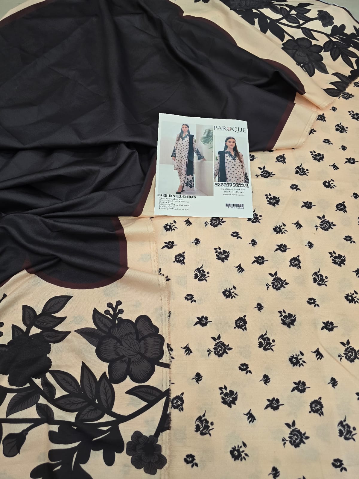 Karandi 3 Piece Printed Dress - 331