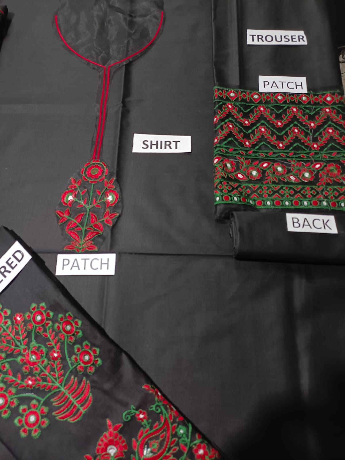 Lawn 3 Piece Embroidered Dress - 362