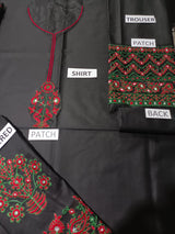 Lawn 3 Piece Embroidered Dress - 362