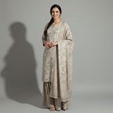 Karandi 3 Piece Printed Dress- 227