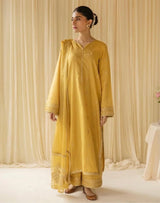 Lawn 3 Piece Embroidered Dress - 376