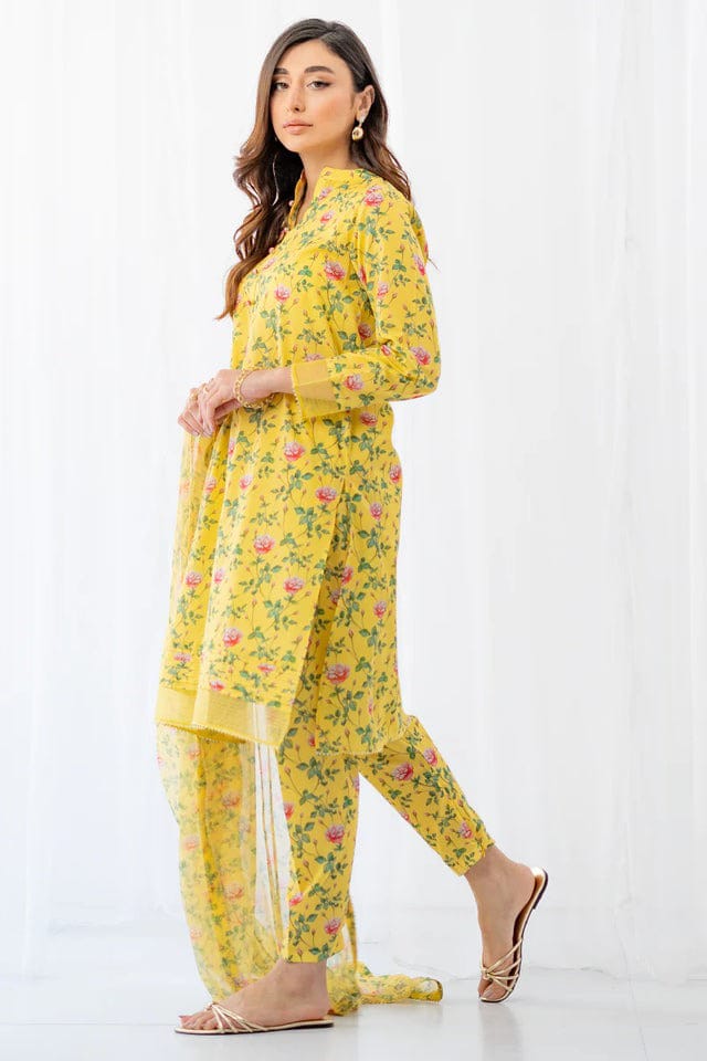 Lawn 3 Piece Printed Dress - 337