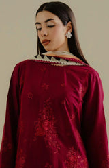 Dhanak 3 Piece Embroidered Dress - 419