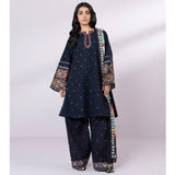 Dhanak 3 Piece Embroidered Dress -225