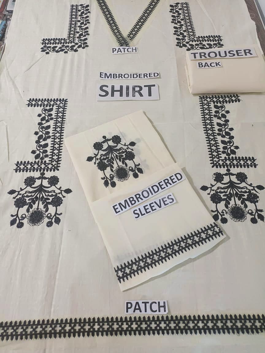 Lawn 2 Piece Embroidered Dress - 110