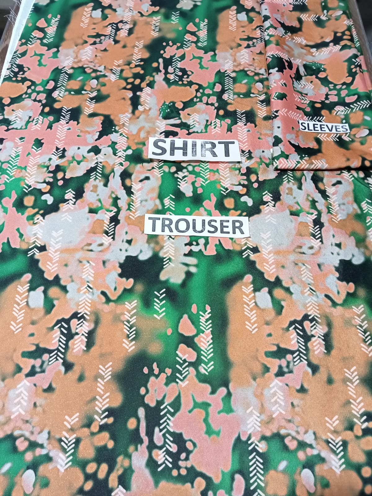 Karandi 2 Piece Printed Dress - 9