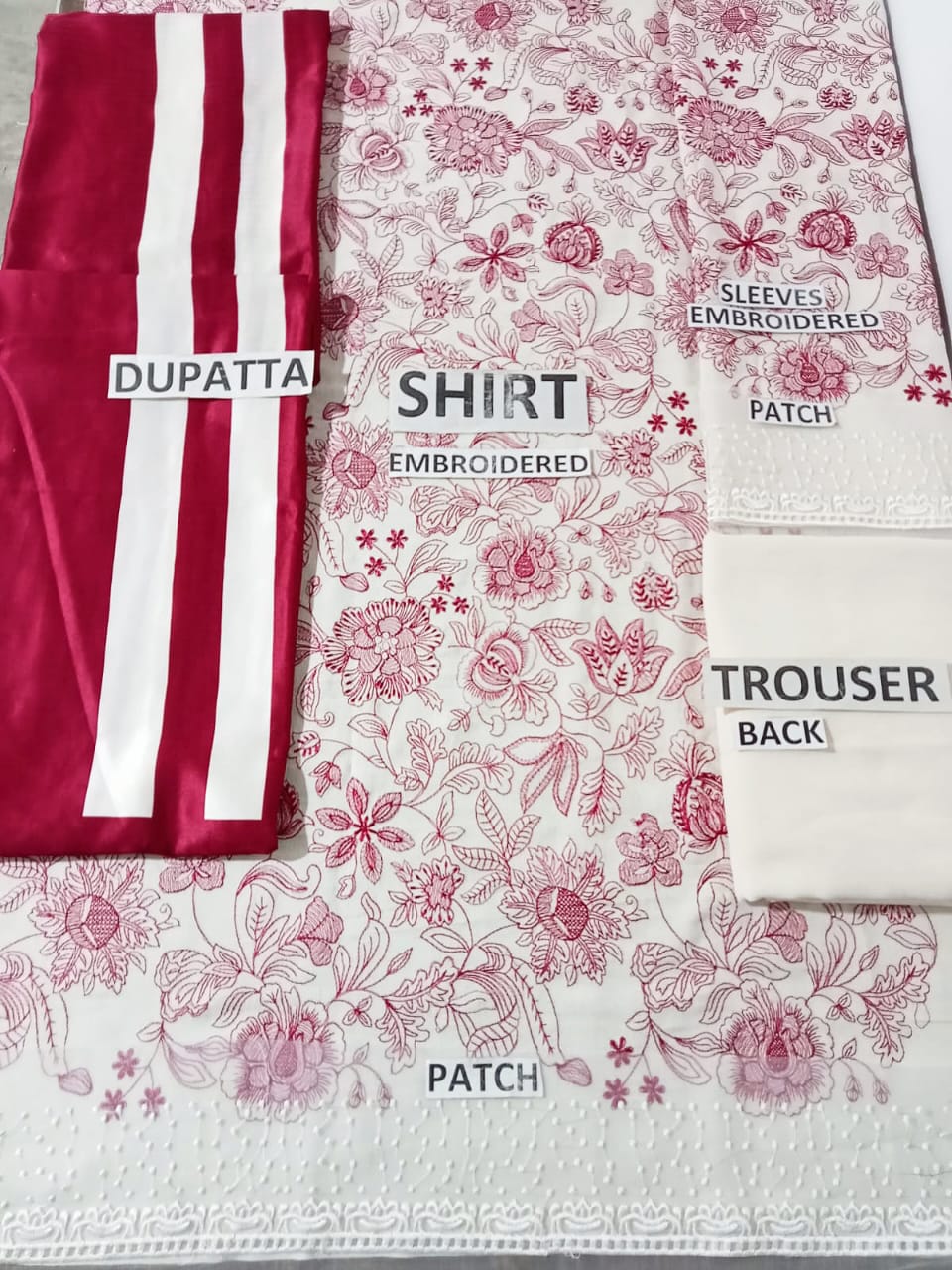 Khaddar Embroidered 3 Piece - 7