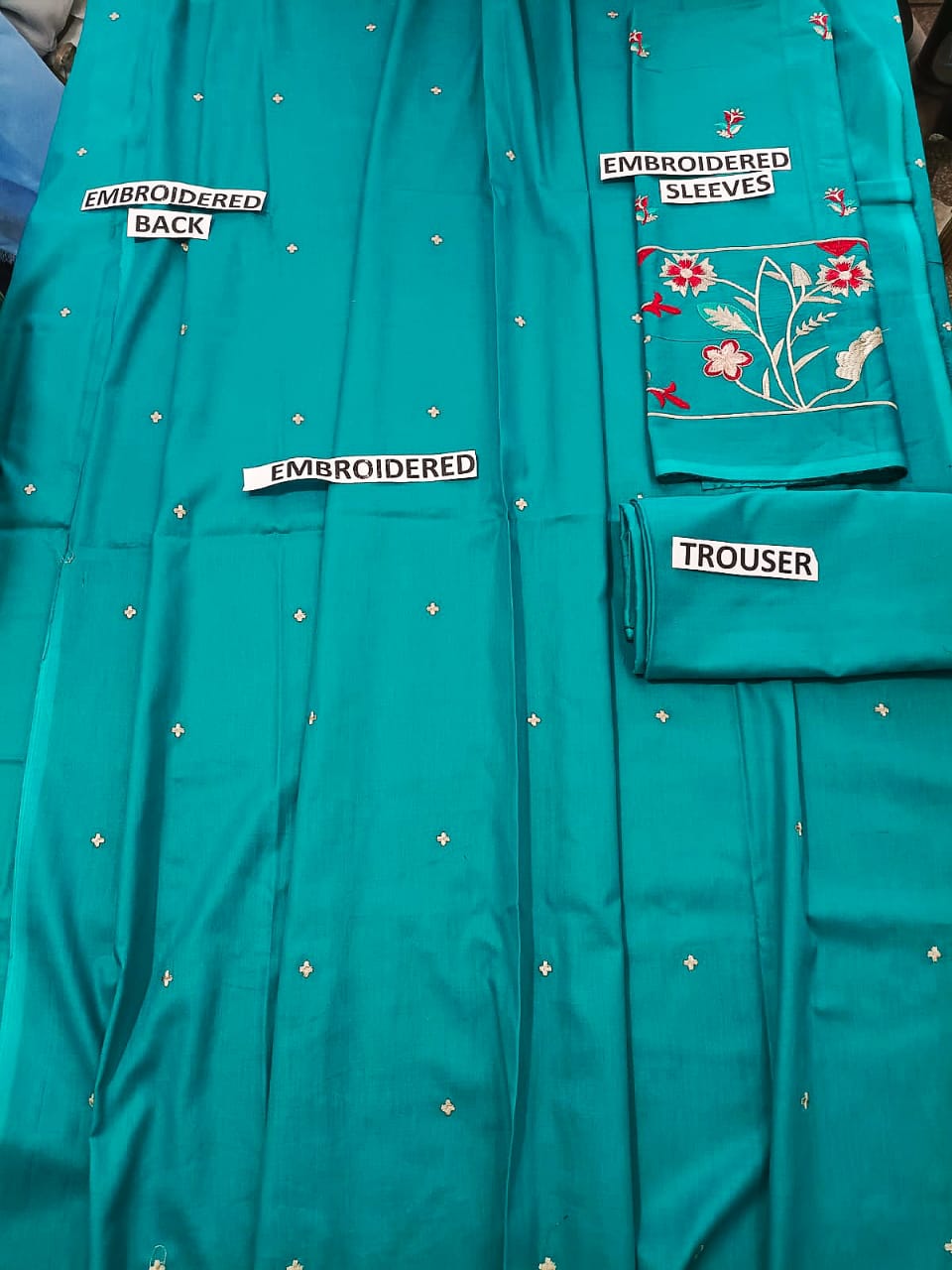 Lawn 2 Piece Embroidered Dress - 83