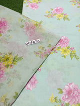 Lawn 3 Piece Digital Printed Dress – 10