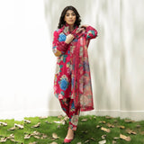 Lawn 3 Piece Printed Dress – 141