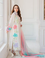 Lawn 3 Piece Embroidered Dress -250