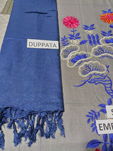 Dhanak 3 Piece Embroidered Dress - 268