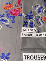 Dhanak 3 Piece Embroidered Dress - 268