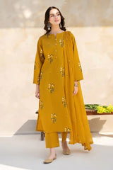 Lawn 3 Piece Embroidered Dress - 364
