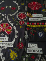 Khaddar 3 Piece Embroidered Dress -274