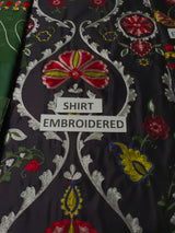 Khaddar 3 Piece Embroidered Dress -274