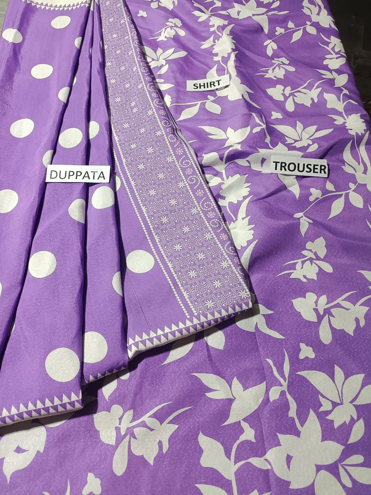 Lawn 3 Piece Printed Dress - 298