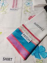 Lawn 3 Piece Embroidered Dress -250