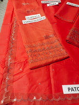 Lawn 3 Piece Embroidered Dress - 307