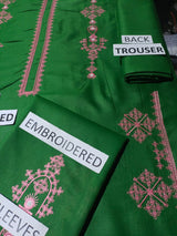 Lawn 3 Piece Embroidered Dress - 251