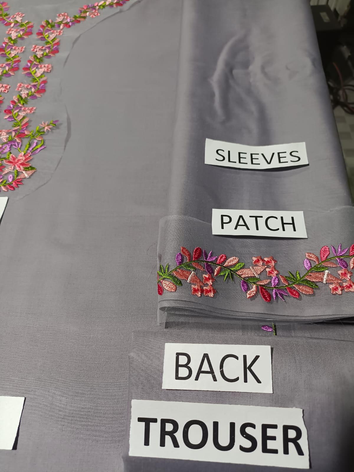 Lawn 3 Piece Embroidered Dress - 315