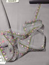 Lawn 3 Piece Embroidered Dress - 315