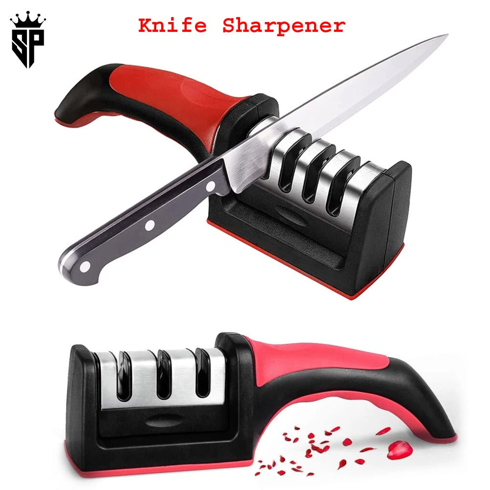 Professional 3-stage sharpener for super sharp edges on your 15 and 20-degree class knives