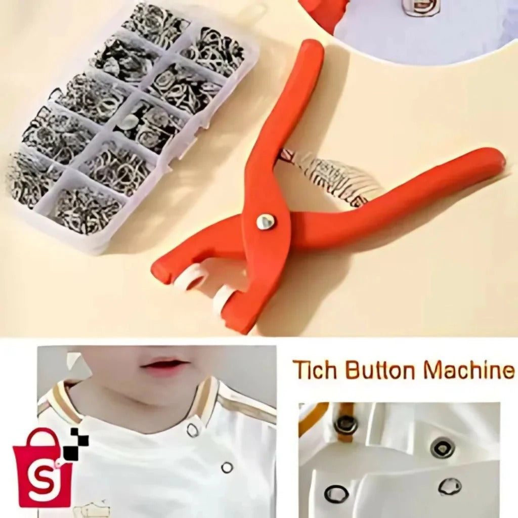 Metal Button Press Tool for Cloths