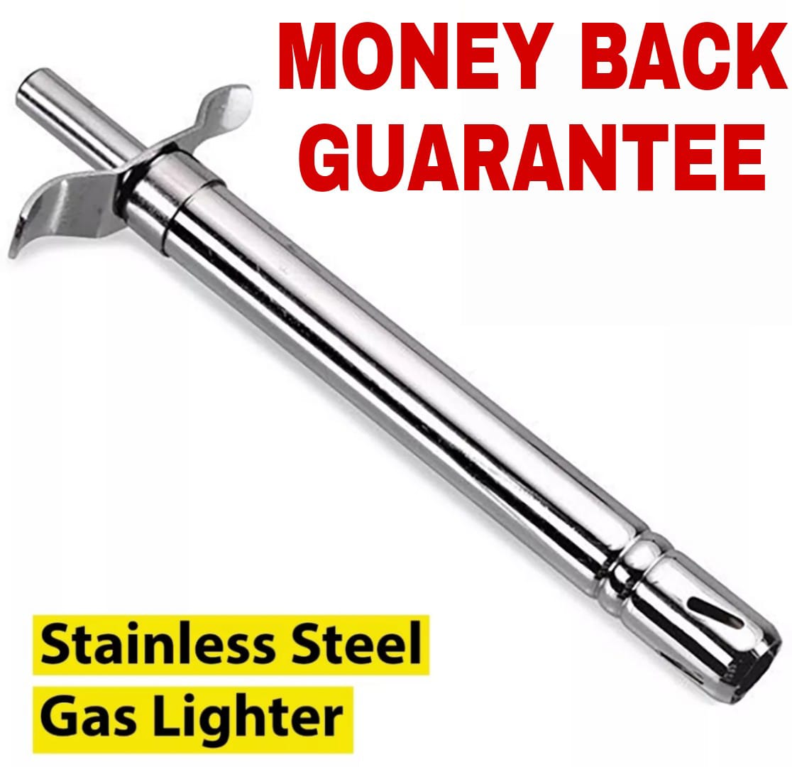 The Suraj Deep Stainless Steel Kitchen Gas Lighter is an essential tool for every kitchen
