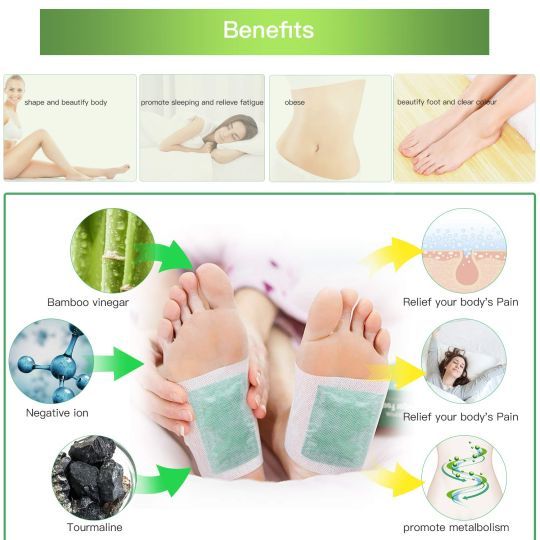 Detox Foot Patches, Winpok Foot Detox Pads