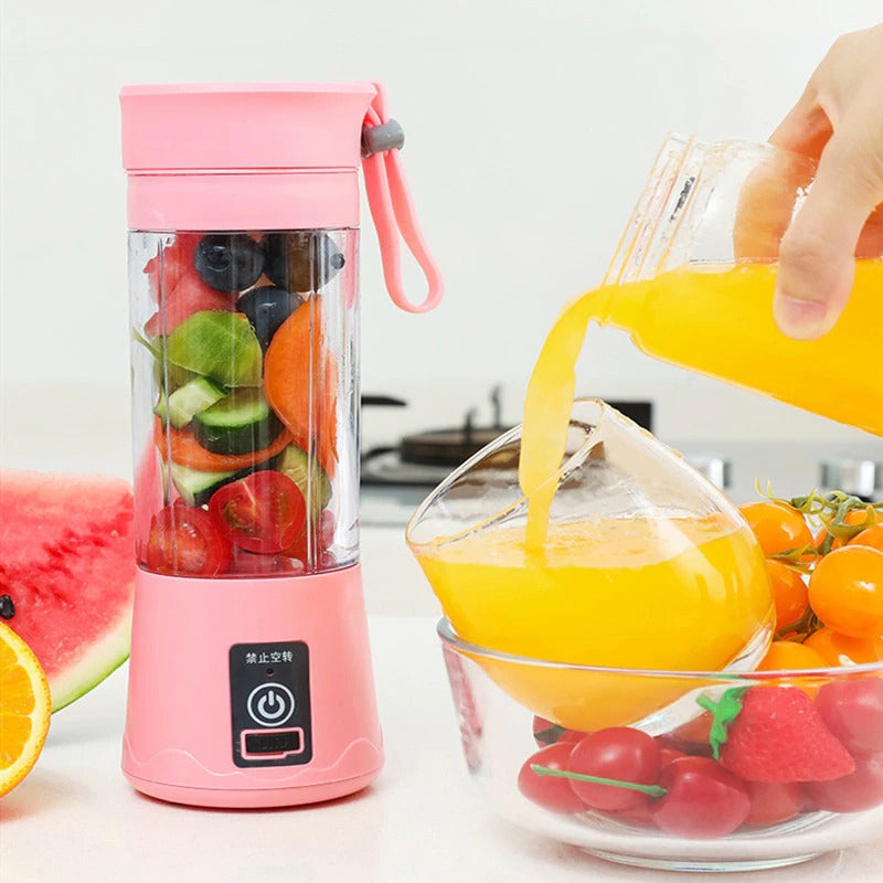 Portable Juicer Blender – 380mL USB Rechargeable