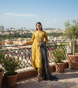 Dhanak 3 Piece Embroidered Dress - 255