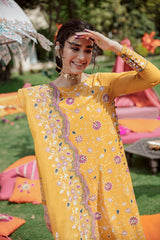 Lawn 3 Piece Embroidered Dress - 349