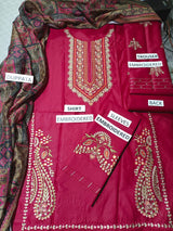 Lawn 3 Piece Embroidered Dress - 359