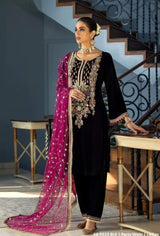 Lawn 3 Piece Embroidered Dress - 351