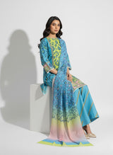 Karandi 3 Piece Printed Dress - 397