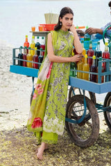 Karandi 3 Piece Printed Dress - 326