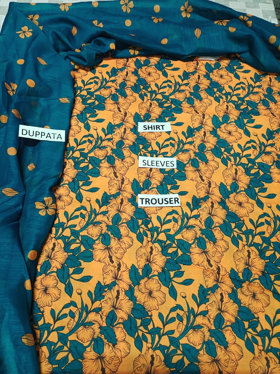 Lawn 3 Piece Printed Dress - 346