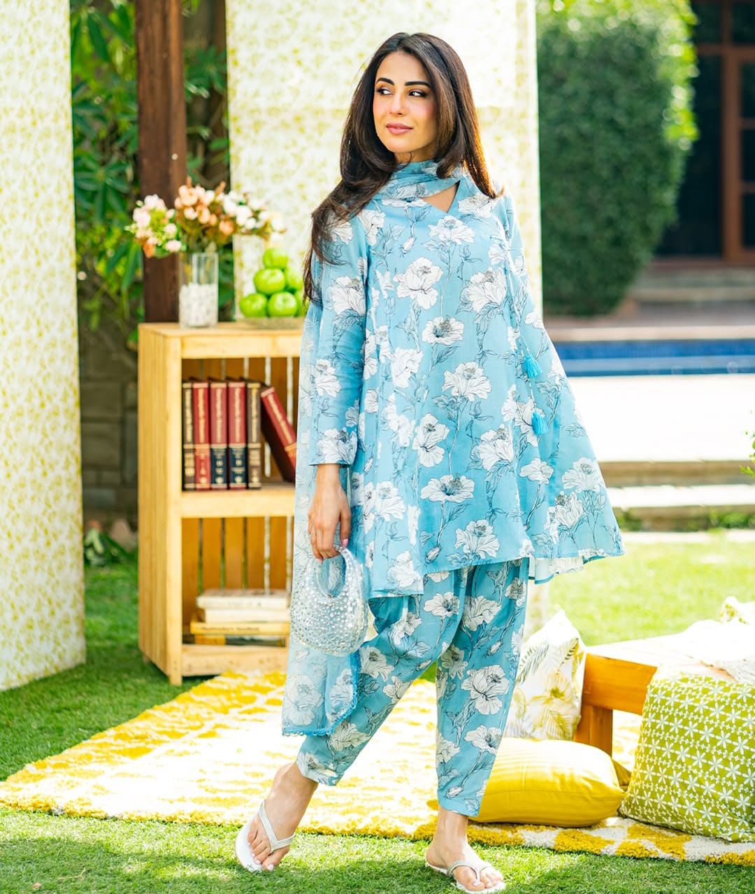 Lawn 3 Piece Printed Dress - 322