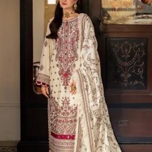Asim Jofa Luxury Dhanak Suit with Pashmina Shawl – Winter 2025 Hot Collection