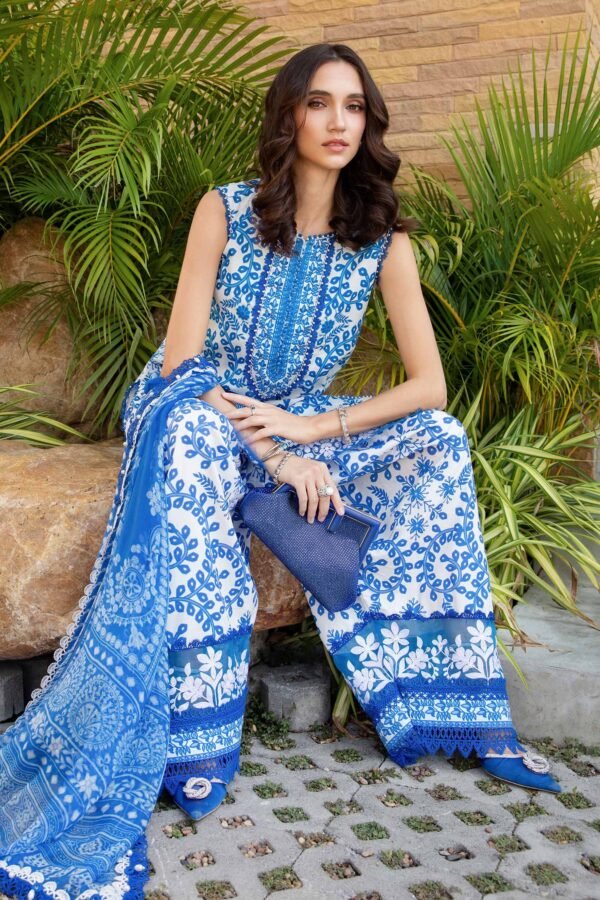 💎 Maria B Winter Serenity – Khaddar Collection 2K25 - Image 4
