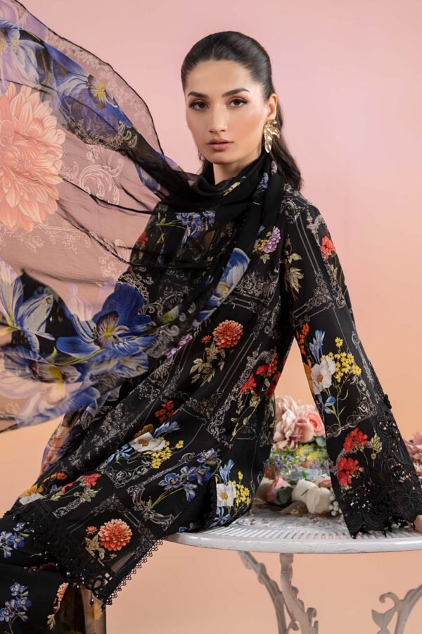 💎 Maria B Winter Bloom – Khaddar Collection 2K25 - Image 8