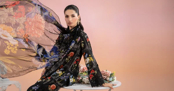 💎 Maria B Winter Bloom – Khaddar Collection 2K25 - Image 2